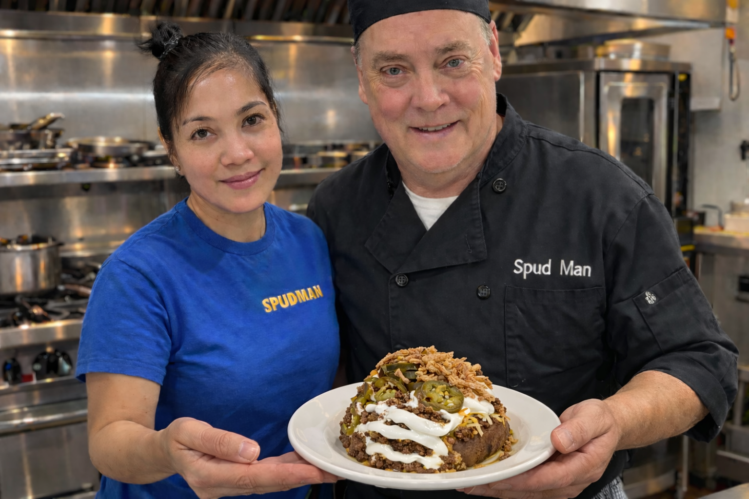 Chef James Brady and Daisy